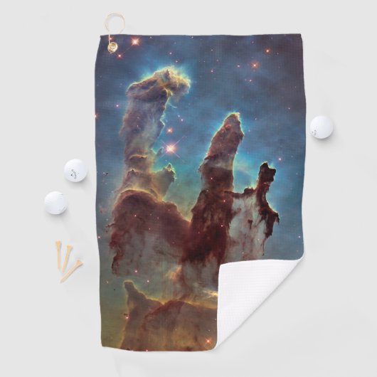 Pijlers van de schepping, Eagle Nebula Hubble Spac Golfhanddoek (Insitu)
