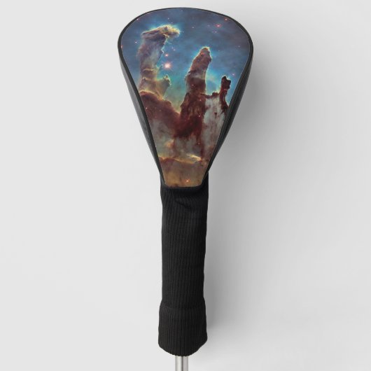 Pijlers van de schepping, Eagle Nebula Hubble Spac Golfheadcover (Voorkant)