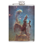 Pijlers van de schepping, Eagle Nebula Hubble Spac Heupfles (Voorkant)