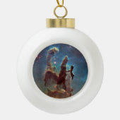 Pijlers van de schepping, Eagle Nebula Hubble Spac Keramische Bal Ornament (Voorkant)
