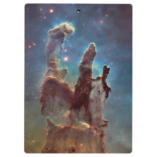 Pijlers van de schepping, Eagle Nebula Hubble Spac Klembord (Achterkant)