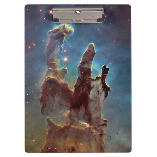 Pijlers van de schepping, Eagle Nebula Hubble Spac Klembord (Voorkant)