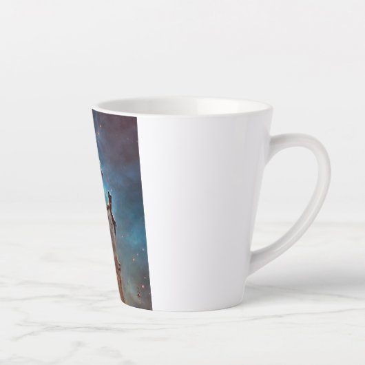 Pijlers van de schepping, Eagle Nebula Hubble Spac Latte Mok (Rechts)