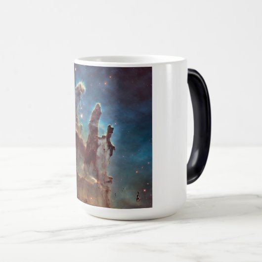 Pijlers van de schepping, Eagle Nebula Hubble Spac Magische Mok (Voorkant rechts)