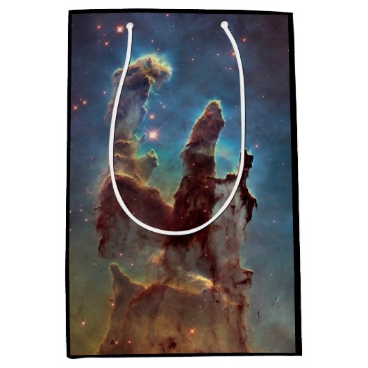 Pijlers van de schepping, Eagle Nebula Hubble Spac Medium Cadeauzakje (Voorkant)