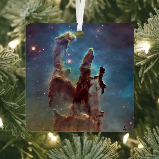 Pijlers van de schepping, Eagle Nebula Hubble Spac Metalen Ornament (Insitu)