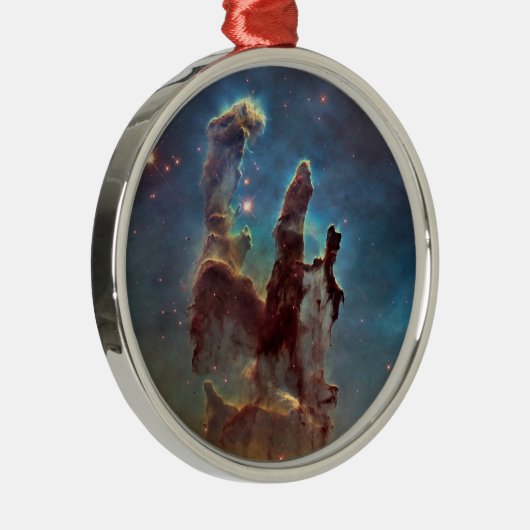 Pijlers van de schepping, Eagle Nebula Hubble Spac Metalen Ornament (Rechts)