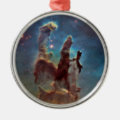 Pijlers van de schepping, Eagle Nebula Hubble Spac Metalen Ornament (Voorkant)