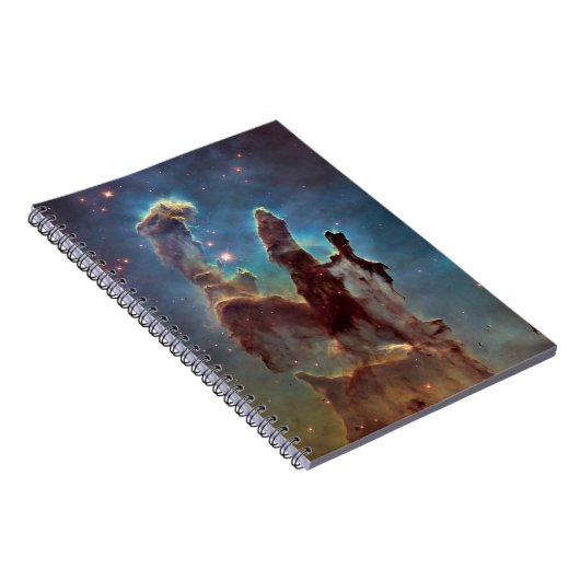 Pijlers van de schepping, Eagle Nebula Hubble Spac Notitieboek (Rechterzijde)