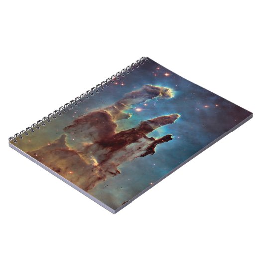 Pijlers van de schepping, Eagle Nebula Hubble Spac Notitieboek (Linkerzijde)