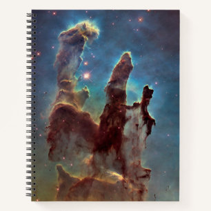 Pijlers van de schepping, Eagle Nebula Hubble Spac Notitieboek