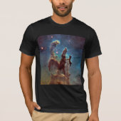 Pijlers van de schepping, Eagle Nebula Hubble Spac T-shirt (Voorkant)