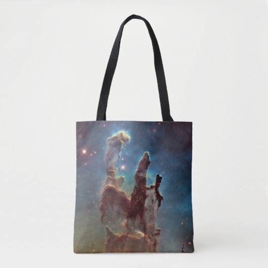 Pijlers van de schepping, Eagle Nebula Hubble Spac Tote Bag (Voorkant)