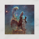 Pijlers van de schepping, Eagle Nebula Hubble Spac Vierkante Visitekaartje (Voorkant)