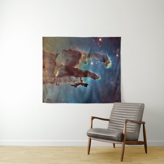 Pijlers van de schepping, Eagle Nebula Hubble Spac Wandkleed (In Situ (horizontaal))