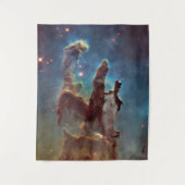 Pijlers van de schepping, Eagle Nebula Hubble Spac Wandkleed (Voorkant)