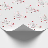 Pijlhart Cadeaupapier (Hoek)