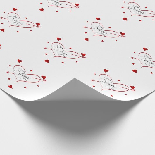 Pijlhart Cadeaupapier (Hoek)