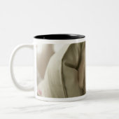 Pijlhond Tweekleurige Koffiemok (Links)
