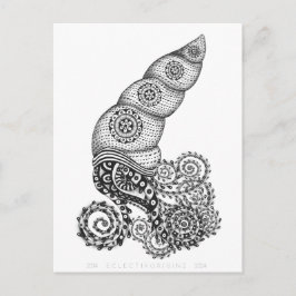 Pijlinktvis 10 jaar briefkaart