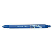 pijlinktvis Cartoon Blauwe Inkt Pen (Voorkant)