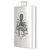 Pijlinktvis met monogram klassieke kolf flacon (Links)