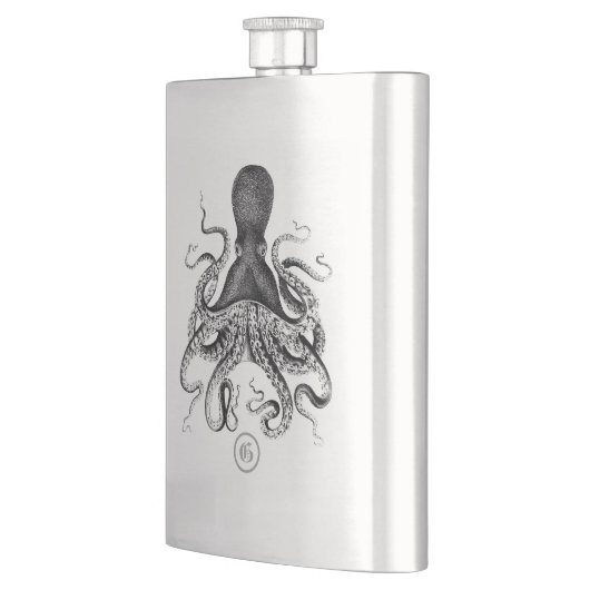 Pijlinktvis met monogram klassieke kolf flacon (Links)