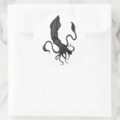 Pijlinktvis Sticker (Tas)