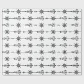 pijllijnkunst cadeaupapier (Vlak)