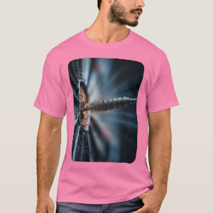 Pijlontwerp in het midden van het doelpunt t-shirt