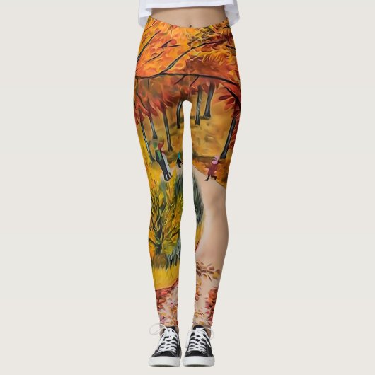 Pijlpaden Leggings (Voorkant)