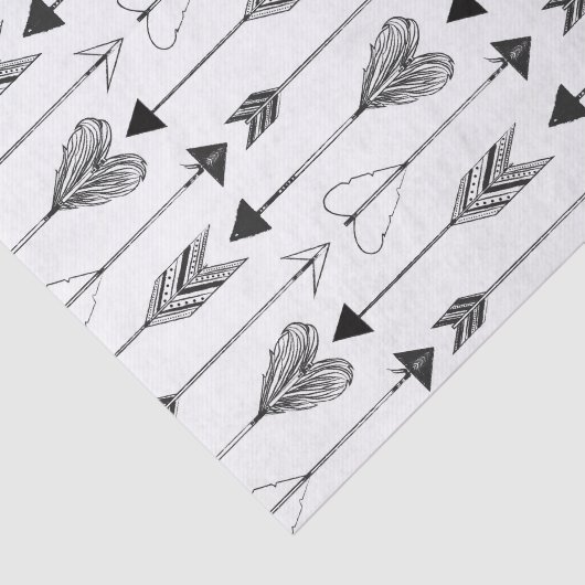 Pijlpapier Tissuepapier (Detail)