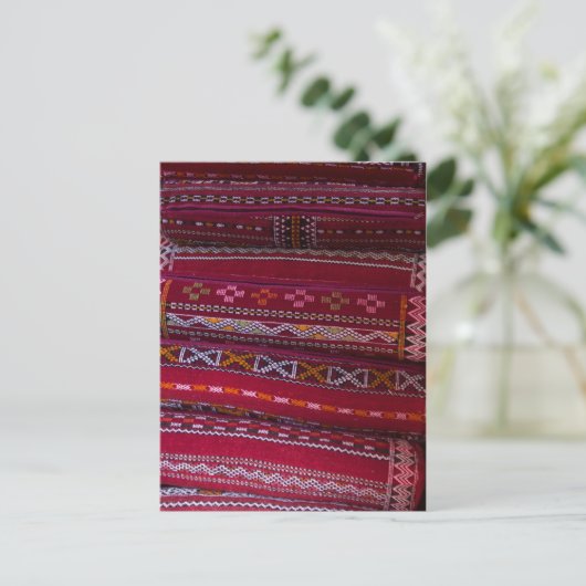 Pijlpatronen voor textiel briefkaart (Staand voorkant)