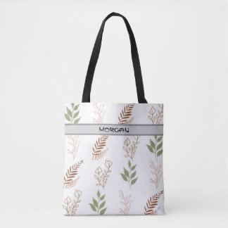 Pijlpatroon Canvas tas met Naam