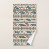 Pijlpatroon Handdoek Ethische Touch voor de Badkam (Handdoek)