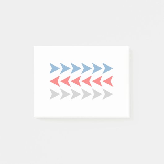 Pijlpatroon Post-it® Notes (Voorkant)