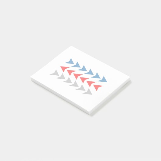 Pijlpatroon Post-it® Notes (Schuin)