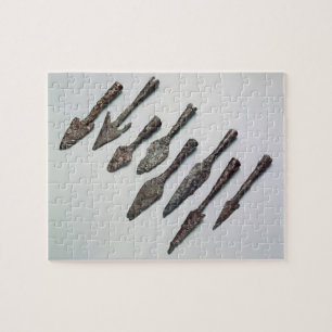 Pijlpunten, ijzertijdperk (ijzer) legpuzzel