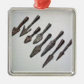 Pijlpunten, ijzertijdperk (ijzer) metalen ornament (Voorkant)