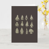 Pijlpunten Kaart (Gele Bloem)