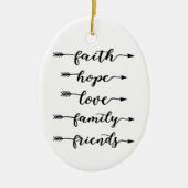 Pijlpunten   keramisch ornament (Voorkant)