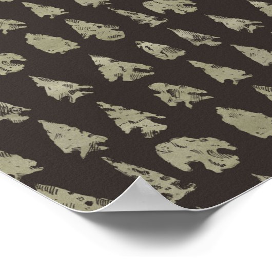 Pijlpunten Poster (Hoek)