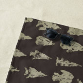 Pijlpunten Strandlaken (In situ)