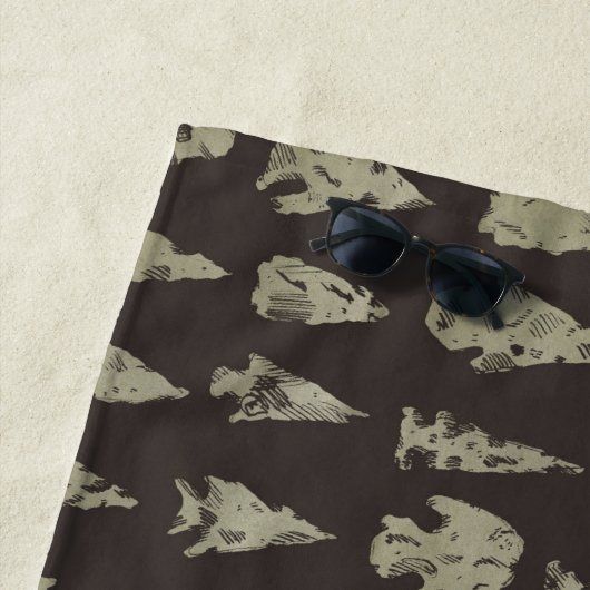 Pijlpunten Strandlaken (In situ)