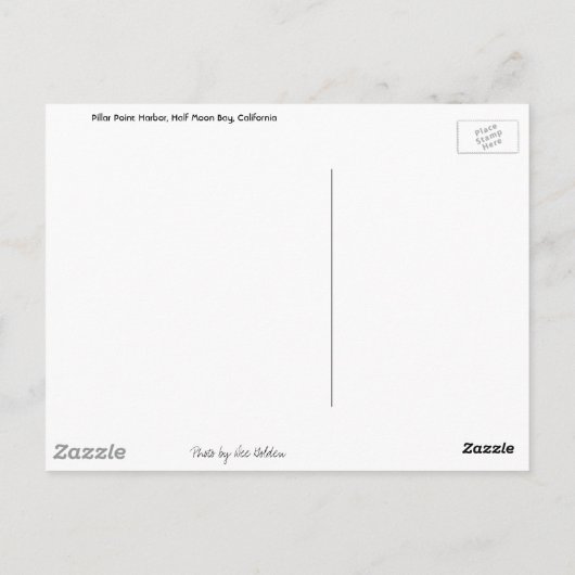 Pijlpunthaven Briefkaart (Achterkant)