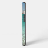 Pijlrog onder water in Bora Bora iPhone hoes Hoesje (Linkerkant)