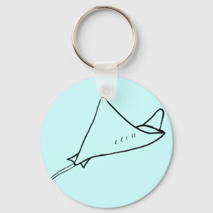 Pijlrog sleutelhanger