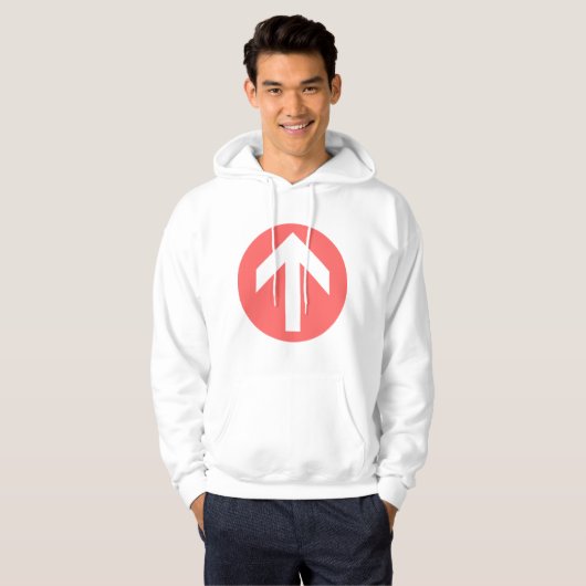 Pijlschijf Hoodie (Voorkant volledig)