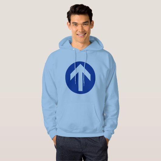 Pijlschijf Hoodie (Voorkant volledig)