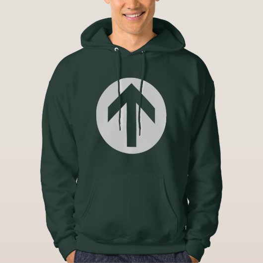 Pijlschijf Hoodie (Voorkant)
